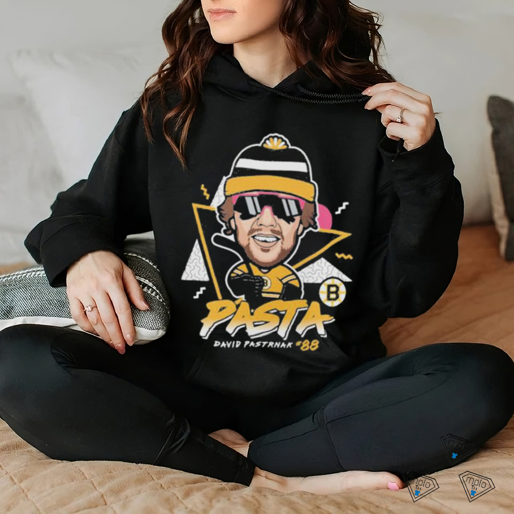 Pasta David Pastrnak 88 Boston hockey cartoon shirt, hoodie