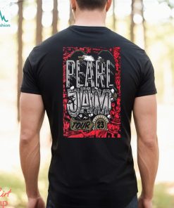 Official Pearl Jam 2023 US Tour poster shirt