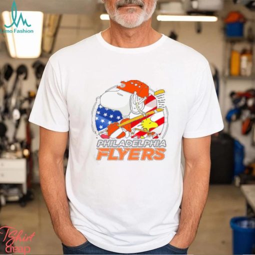 Official Philadelphia Flyers Ice Hockey Snoopy And Woodstock NHL shirt