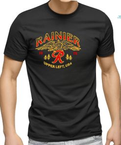 Official Rainier Beer Ace Upper Left Usa Shirt