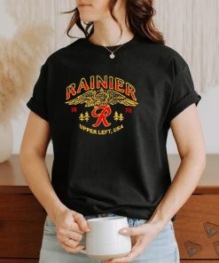 Official Rainier Beer Ace Upper Left Usa Shirt