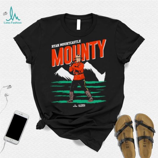 Official Ryan Mountcastle Mounty Baltimore Baseball shirt