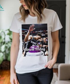 Official Sacramento Kings Almost Friday Light The Beam Shirt