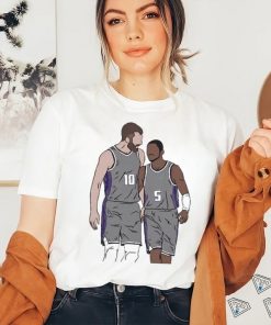 Official Sacramento Kings Number 10 And 5 Shirt