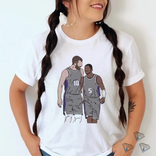 Official Sacramento Kings Number 10 And 5 Shirt