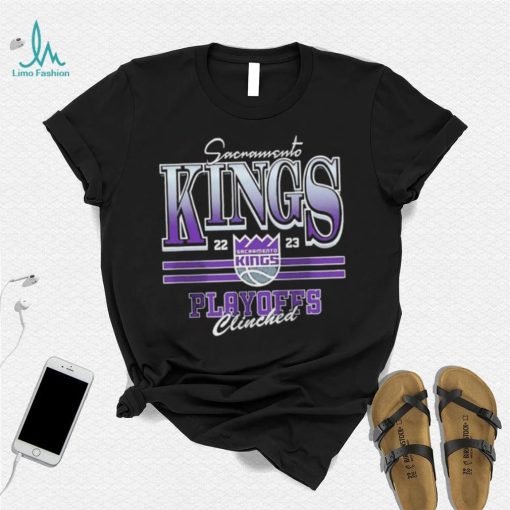 Official Sacramento kings 2023 NBA Playoffs Clinched tee shirt