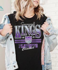 Official Sacramento kings 2023 NBA Playoffs Clinched tee shirt
