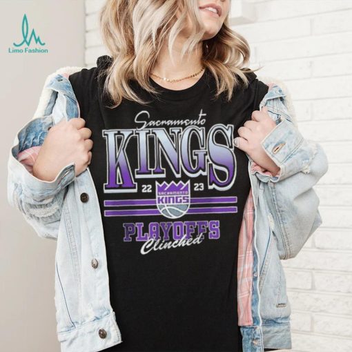 Official Sacramento kings 2023 NBA Playoffs Clinched tee shirt