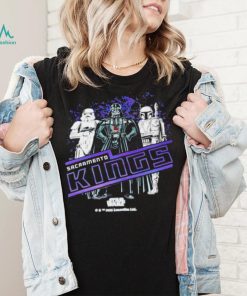 Official Sacramento kings Star wars 2023 NBA shirt