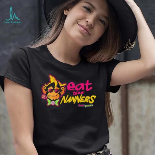 Official Savannah Bananas Eat Your Nanners shirt