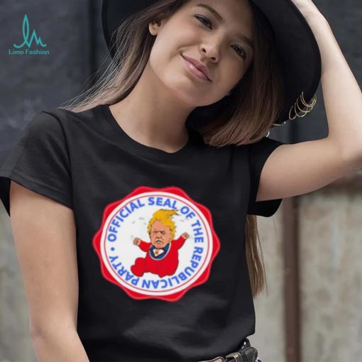 Official Seal Of The Republican Party Trump Baby Shirt