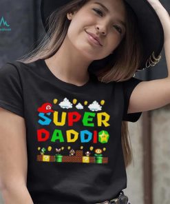 Official Super Daddio For Gamer Daddy Birth Day 2023 Shirt