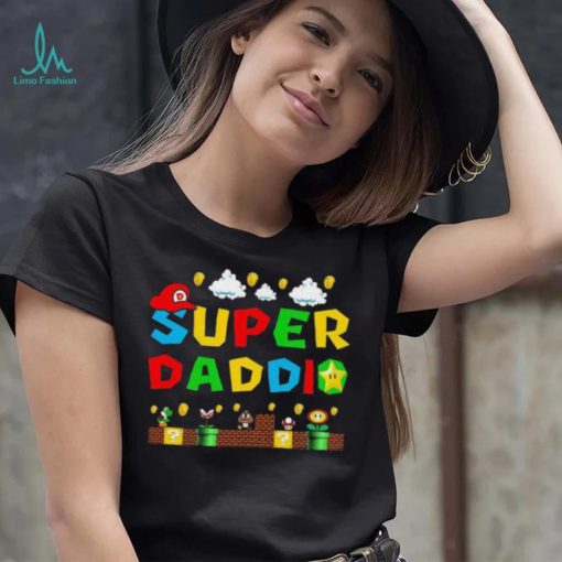 Official Super Daddio For Gamer Daddy Birth Day 2023 Shirt