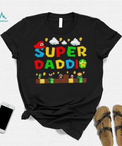 Official Super Daddio For Gamer Daddy Birth Day 2023 Shirt