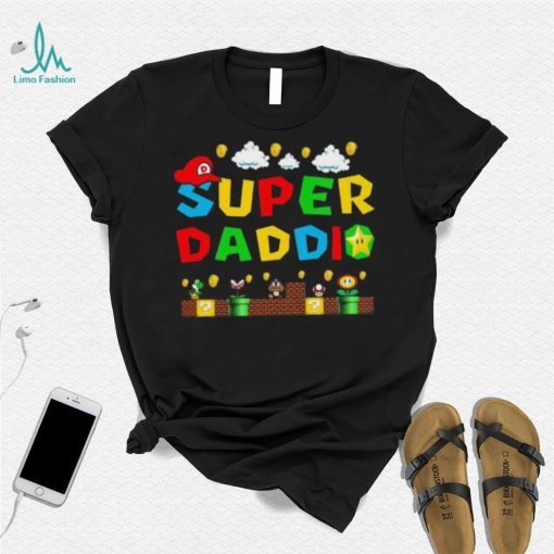 Official Super Daddio For Gamer Daddy Birth Day 2023 Shirt