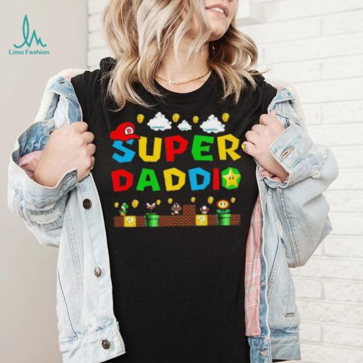 Official Super Daddio For Gamer Daddy Birth Day 2023 Shirt