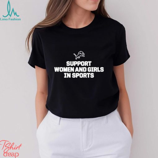 Official Support Women And Girls In Sports Shirt