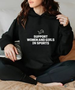 Official Support women and girls in sports T shirt