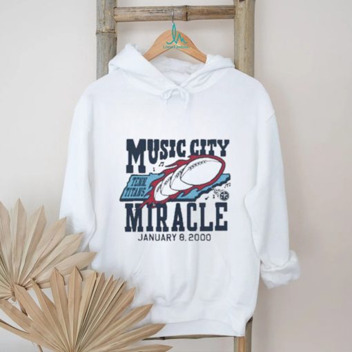 Official Tennessee Titans Music City Miracle T Shirt