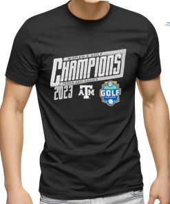 Official Texas A M Aggies 2023 Sec Women’s Golf Champions T Shirt