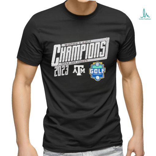 Official Texas A M Aggies 2023 Sec Women’s Golf Champions T Shirt