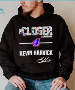 Official The Closer Nascar #4 Kevin Harvick signatures shirt
