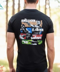 Official The Ringleader the Archer The Samurai the Kid Walking Dead shirt