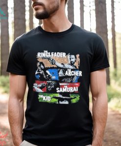 Official The Ringleader the Archer The Samurai the Kid Walking Dead shirt