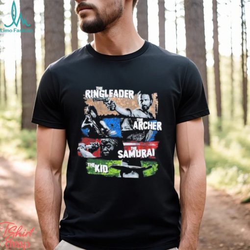 Official The Ringleader the Archer The Samurai the Kid Walking Dead shirt