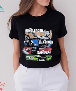 Official The Ringleader the Archer The Samurai the Kid Walking Dead shirt