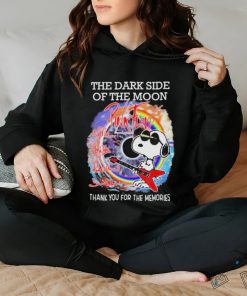 Official The dark side of the moon Pink Floyd thank you for the memories T shirt