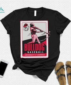 Official University of Georgia Baseball Card Pocket T Shirt