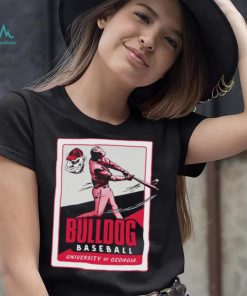 Official University of Georgia Baseball Card Pocket T Shirt