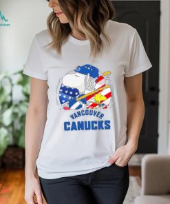 Official Vancouver Canucks Ice Hockey Snoopy And Woodstock NHL shirt