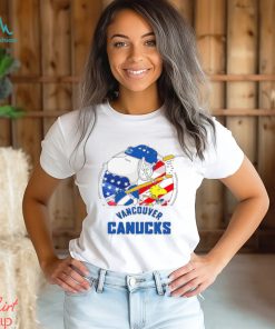 Official Vancouver Canucks Ice Hockey Snoopy And Woodstock NHL shirt