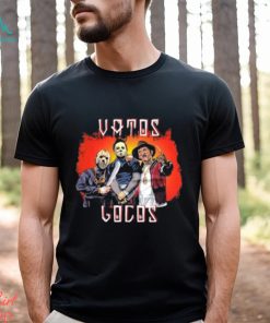 Official Vatos Locos Halloween Horror Jason Freddy Krueger Michael Myers Shirt