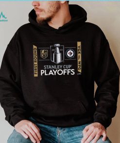 Official Vegas Golden Knights Vs Jets 2023 First Round Playoffs Matchup Shirt