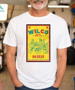 Official Wilco Nashville TN, Ryman Auditorium April 25 2023 Poster shirt
