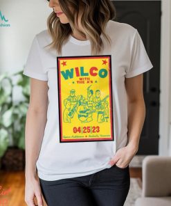 Official Wilco Nashville TN, Ryman Auditorium April 25 2023 Poster shirt