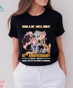 Official Will Nelson 67th anniversary 1956 – 2023 thank you for the memories signature shirt