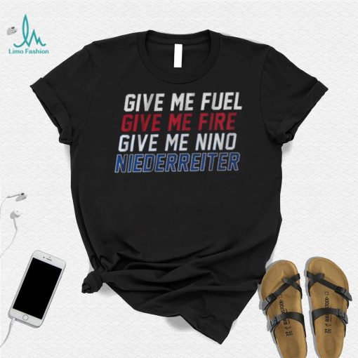 Official Winnipeg Fuel Fire Nino Niederreiter 2023 Shirt