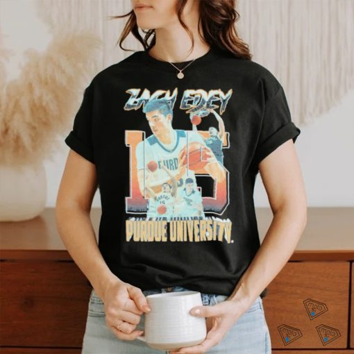 Official Zach Edey Drop 1 Purdue University T Shirt