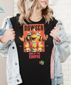 Official aiden129 super Mario Bros bowser king of the koopas boyfriend shirt