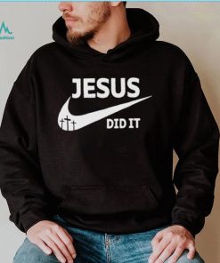 Official andrew prue wearing Jesus did it T shirt