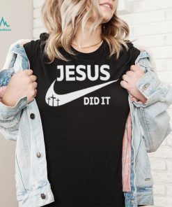 Official andrew prue wearing Jesus did it T shirt