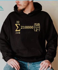 Official bitcoin Supply Formula Shirt