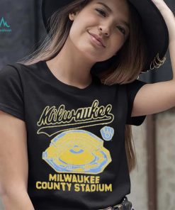 Official brewers Milwaukee County Stadium Shirt