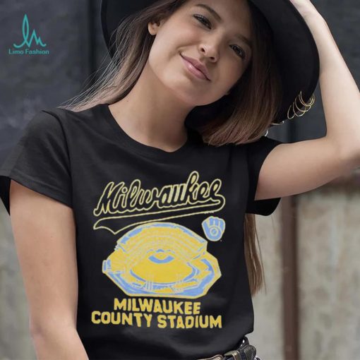 Official brewers Milwaukee County Stadium Shirt