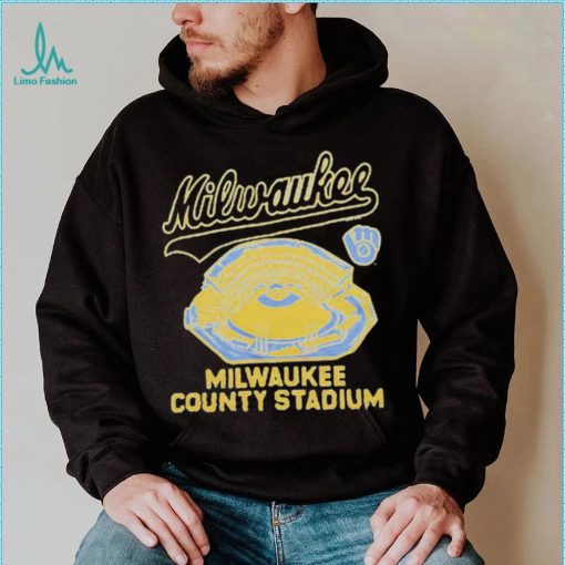 Official brewers Milwaukee County Stadium Shirt