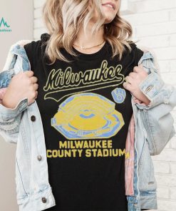 Official brewers Milwaukee County Stadium Shirt